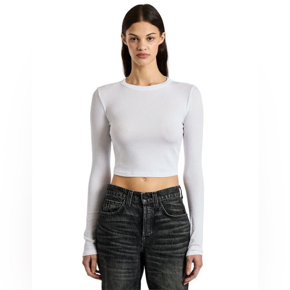 Verona Crop Shirt White F23